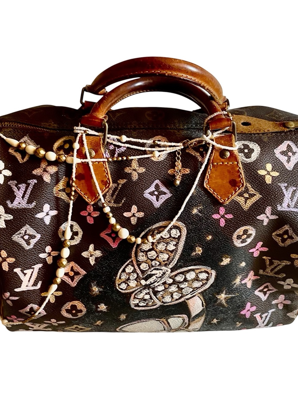 Custom painting on bags, any bag, customer send a bag